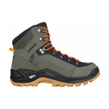 LOWA Renegade GTX Mid Herren  Forrest/Orange Größe UK 10 = 44 2/3
