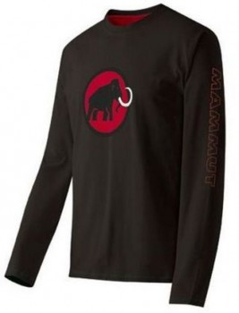 MAMMUT Snow Longsleeve Men Black-Inferno