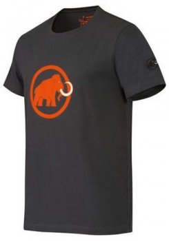 MAMMUT LOGO Shirt Men Graphite Größe M