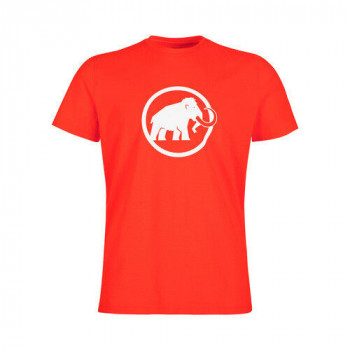 MAMMUT LOGO Shirt Men Red White