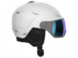 Salomon ICON LT VISOR White Skihelm Größe M Modell 2023