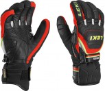 Leki Worldcup Race Coach Flex S GTX Handschuhe black/red