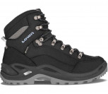 LOWA Renegade GTX Mid Damen Schwarz/ Eisblau