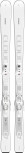 ATOMIC CLOUD 7 White C7 Länge 142 cm + Atomic M 10 GW  Modell 2022